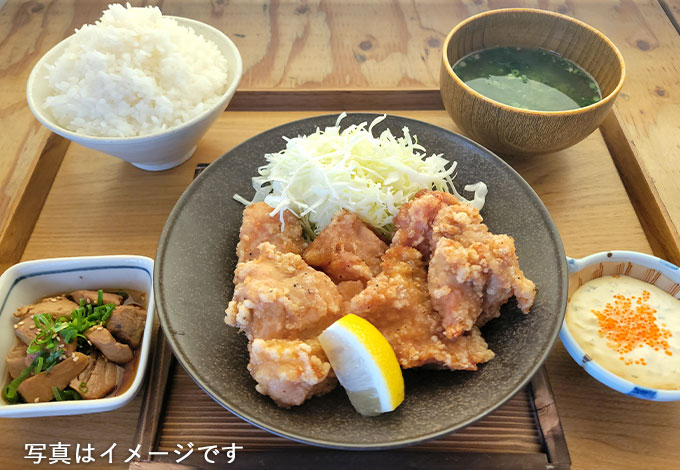 美味鶏唐揚げ定食～タルタルソース付き～